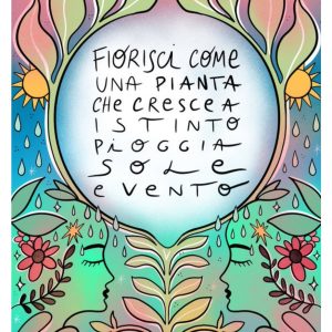 Cartolina "Fiorisci", Enrica Mannari