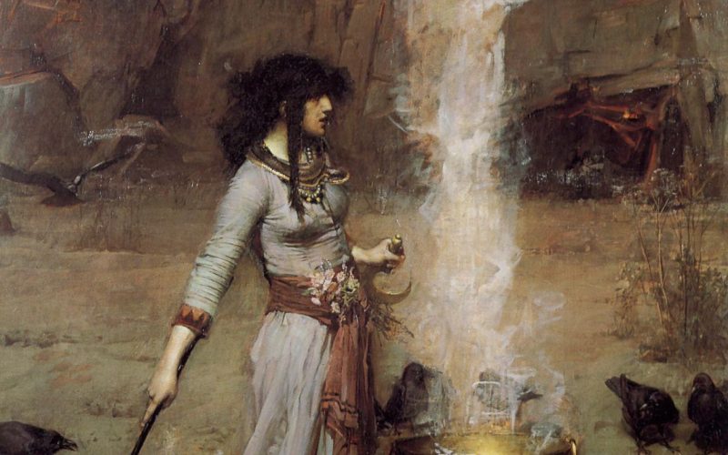 John_William_Waterhouse_-_Magic_Circle John_William_Waterhouse_-_Magic_Circle